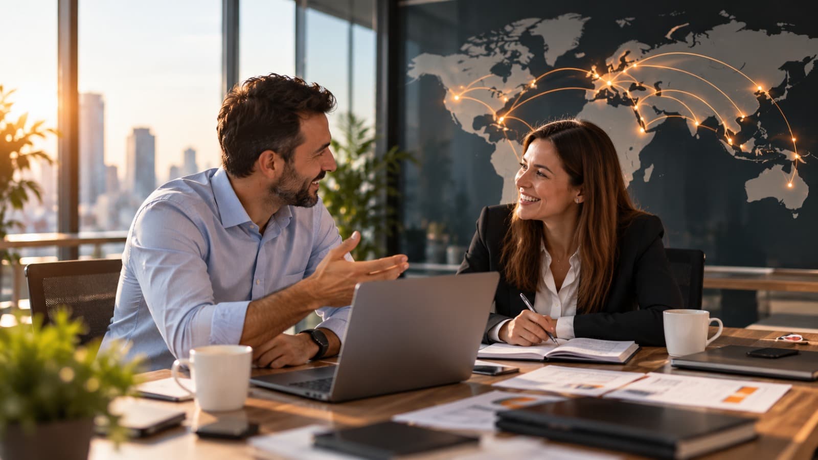 Nexus Point consultants working together